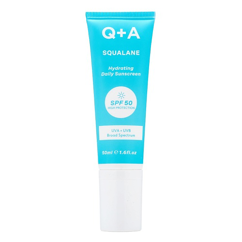 Q+A Солнцезащитный крем для лица Squalane SPF50 50 #1