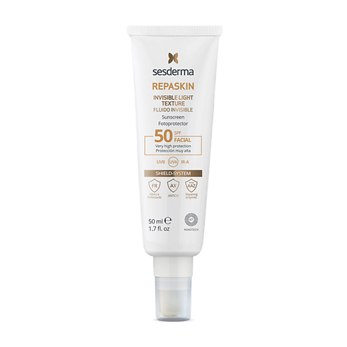 SESDERMA Средство солнцезащитное SPF 50 REPASKIN INVISIBLE LIGHT TEXTURE 50 #1