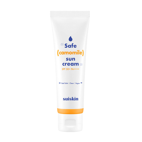 SUISKIN Крем солнцезащитный с экстрактом ромашки SPF 50+ PA++++ 50 #1