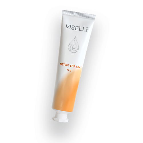 VISELLE Профессиональный солнцезащитный детокс-крем VISELLE DETOX SPF 50+ 40 #1