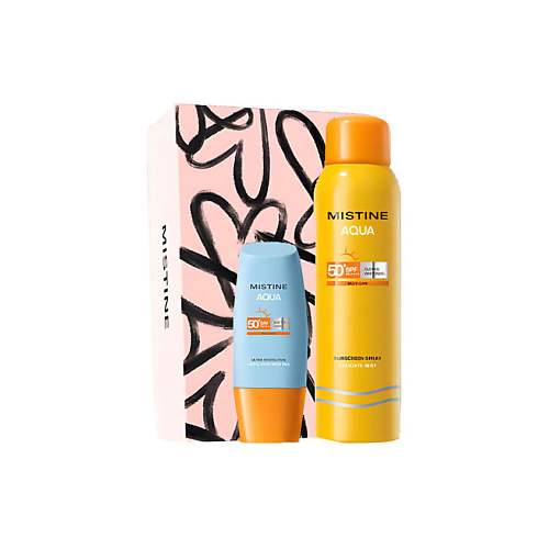 MISTINE Набор солнцезащитных средств Little Yellow Hat SPF50+ PA++++ #1