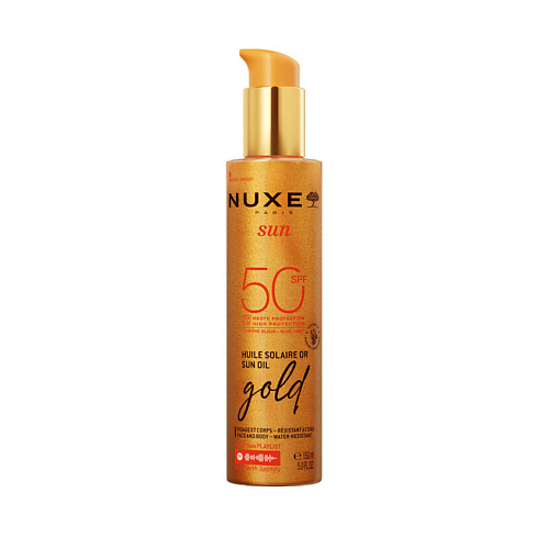 NUXE Золотое масло Sun High Protection Gold Sun Oil SPF 50 150 #1