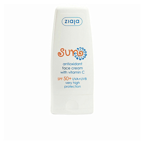 ZIAJA Солнцезащитный крем с антиоксидантами  Sun C SPF 50+ 50 #1