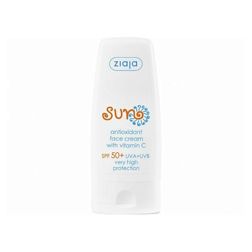 ZIAJA Солнцезащитный крем с с витамином С SPF 50+ 50 #1