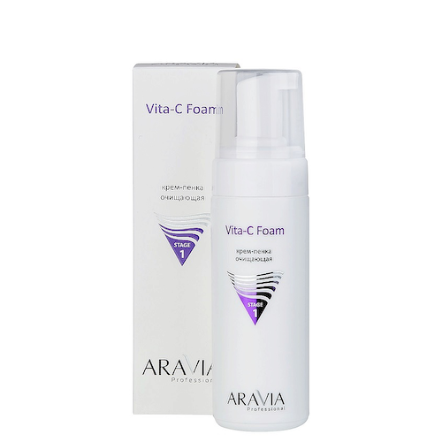 ARAVIA PROFESSIONAL Крем-пенка очищающая Vita-C Foaming 160 #1