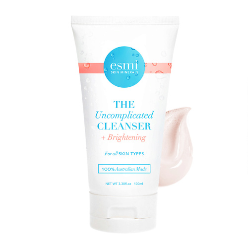 ESMI SKIN MINERALS Средство для лица очищающее осветляющее The Uncomplicated Cleanser Plus 100 #1