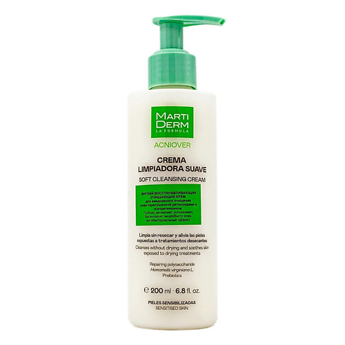 MARTIDERM Мягкий очищающий крем Acniover Soft Cleansing 200 #1