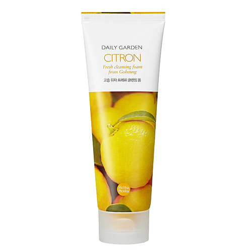 HOLIKA HOLIKA Очищающая пенка с цитроном Daily Garden Citron Fresh cleansing foam from Goheung 120 #1