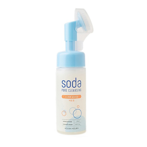 HOLIKA HOLIKA Пенка для лица очищающая Soda Tok Tok Clean Pore Bubble Foam 150 #1