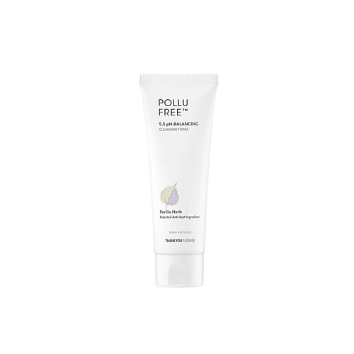 THANK YOU FARMER Пенка для лица очищающая 5.5 pH Pollu Free Cleansing Foam 120 #1