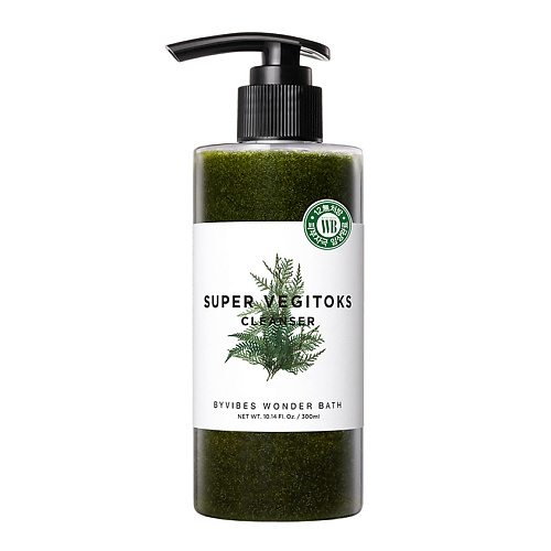 WONDER BATH Пенка для лица очищающая Cleanser Green 300 #1
