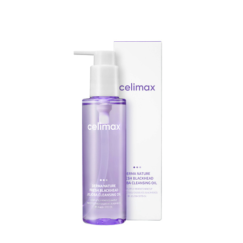 CELIMAX Гидрофильное масло Derma Nature Fresh Blackhead Jojoba Cleansing Oil 150 #1