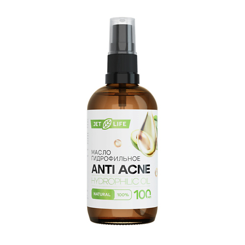 JETLIFE Гидрофильное масло для очищения и снятия макияжа AntiAcne 100 #1