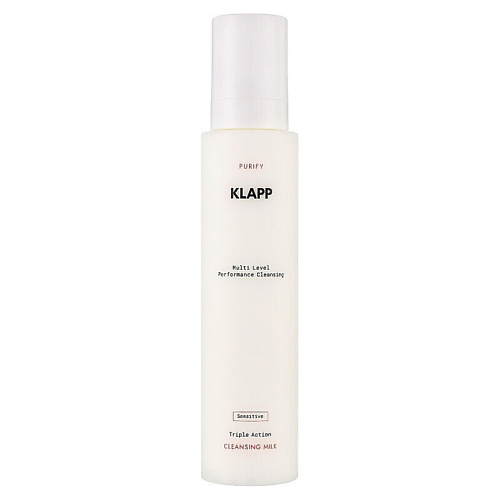 KLAPP COSMETICS Очищающее молочко Triple Action Multi Level Performance Sensitive 200 #1