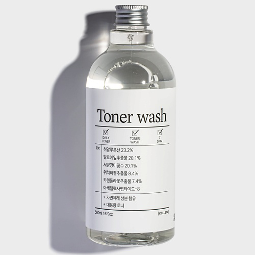 CELLBN Увлажняющее средство для умывания и тонизирования TONER WASH 500 #1
