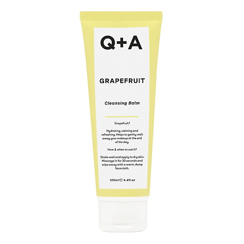 Q+A Очищающий бальзам для лица Grapefruit 125 #1