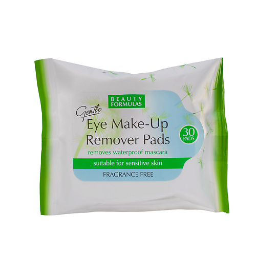 BEAUTY FORMULAS Диски для снятия макияжа с глаз для чувствительной кожи Eye Make-Up Remover Pads #1