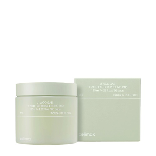 CELIMAX Пэды Ji Woo Gae Heartleaf BHA Peelind Pad #1