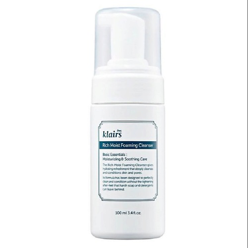 DEAR, KLAIRS Пенка для умывания Rich Moist Foaming Cleanser 100 #1