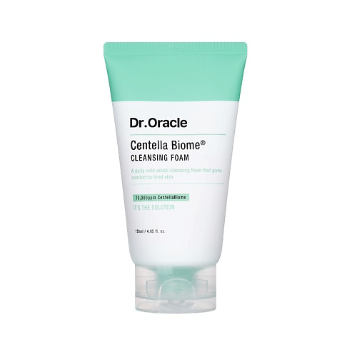 DR.ORACLE Очищающая пенка с центеллой азиатской для чувствительной кожи CentellaBiome Cleansing Foam 120 #1