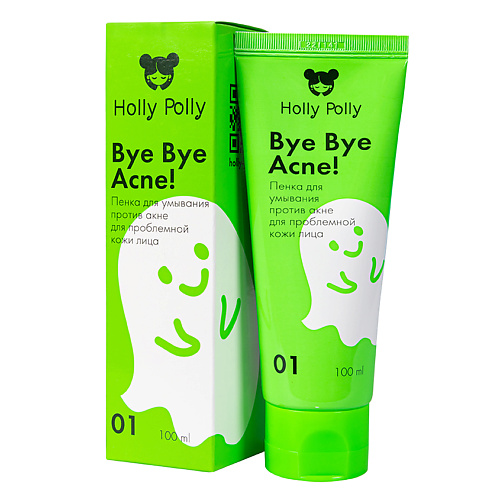 HOLLY POLLY Пенка для умывания лица Bye Bye Acne! против акне и воспалений 100 #1