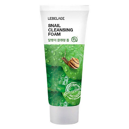 LEBELAGE Очищающая пенка с муцином улитки SNAIL RE VITAL CLEANSING FOAM 180 #1