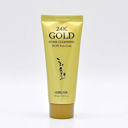 LEBELAGE Пенка для умывания Хи Юль с 24-каратнымзолотом HEEYUL 24K GOLD FOAM CLEANSING 100 #1