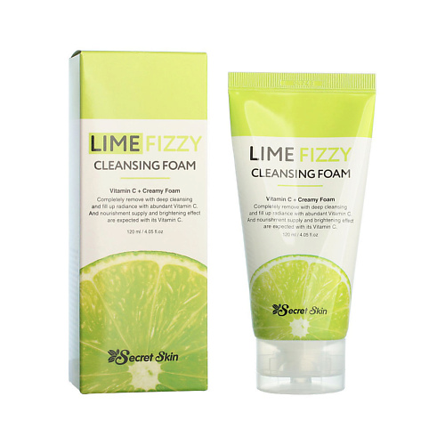 SECRET SKIN LIME FIZZY Пенка для умывания 120 #1