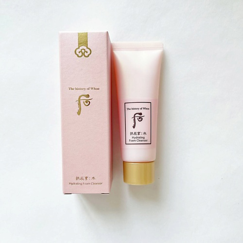 THE HISTORY OF WHOO Мягкая увлажняющая пенка для умывания Gongjinhyang : Soo Hydrating Foam Cleanser 40 #1