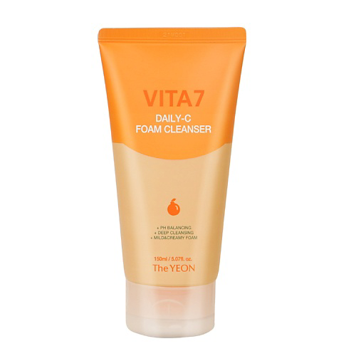 THE YEON Пенка для умывания - Vita7 daily-C foam cleanser 150 #1