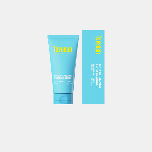 TOVEGAN Очищающая пенка для лица Blue Balancing Foam Cleanser 150 #1