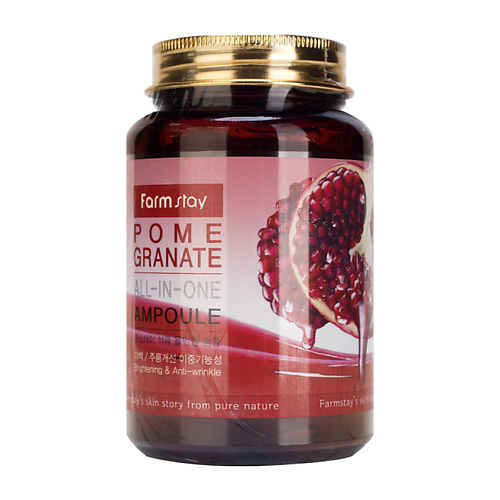 FARMSTAY Многофункциональная ампульная сыворотка с экстрактом граната All-In-One Ampoule Pome Granate 250 #1