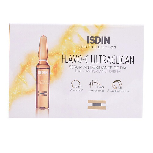 ISDIN Ампулы для лица Isdinceutics flavo-c ultraglican 20 #1