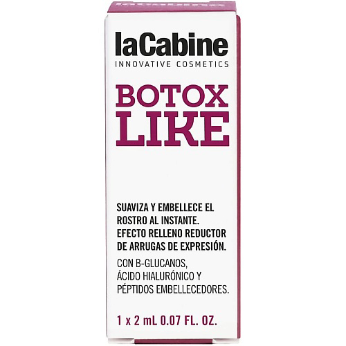 LA CABINE Сыворотка в ампулах с эффектом ботокса BOTOX LIKE #1