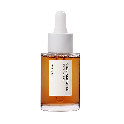 PUREFORET Средство для лица в ампулах успокаивающее с центеллой Cica Ampoule Relief Calming 30 #1