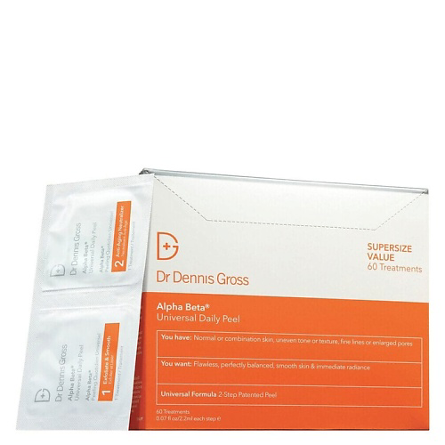 DR DENNIS GROSS Салфетки для лица Alpha Beta Universal Daily Peel #1