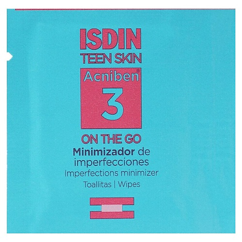 ISDIN Влажные салфетки Teen Skin Acniben #1