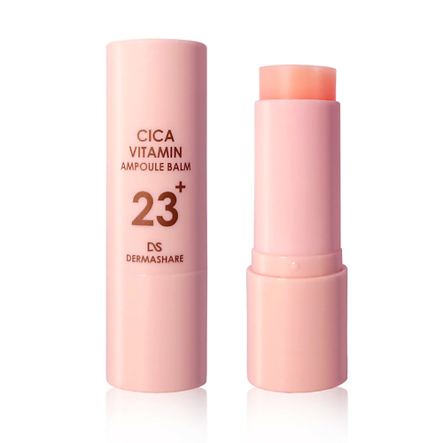 DERMASHARE Ампульный стик-бальзам с комплексом цика "DERMASHARE CICA VITAMIN AMPOULE BALM" #1