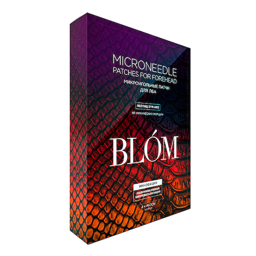 BLOM Микроигольные патчи от мимических морщин для лба Syn-Ake Peptide #1