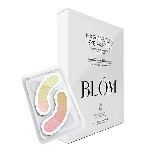 BLOM Микроигольные патчи "Увлажнение и разглаживание" Moisturizing and Rejuvenating #1
