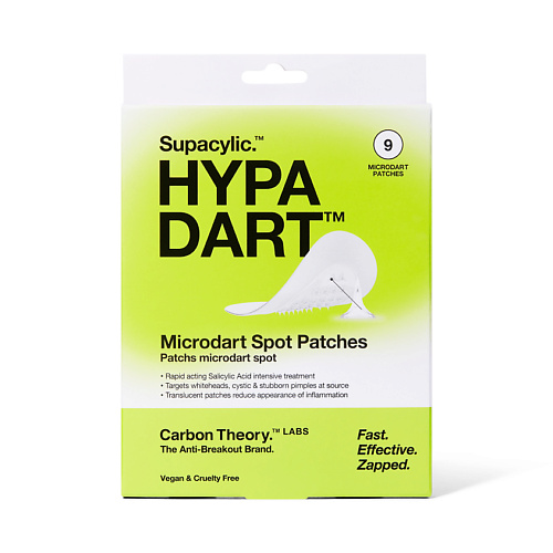 CARBON THEORY Патчи точечного нанесения с микроиголками Hypa Dart Microdart Spot Patches #1
