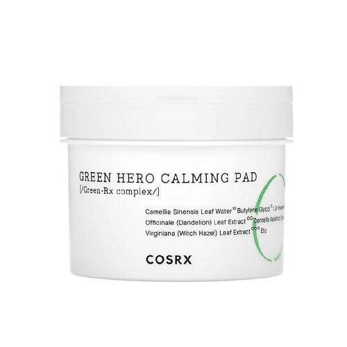 COSRX Успокаивающие диски Green Hero Calming Pad #1
