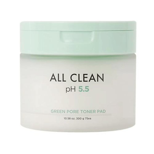 HEIMISH Успокаивающие патчи для сужения пор Heimish All Clean Green Pore Toner Pad #1