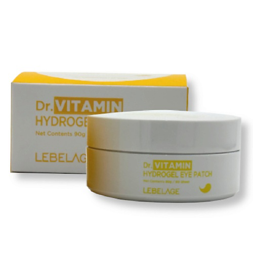 LEBELAGE Патчи для лица Dr.VITAMIN HYDROGEL EYE PATCH #1