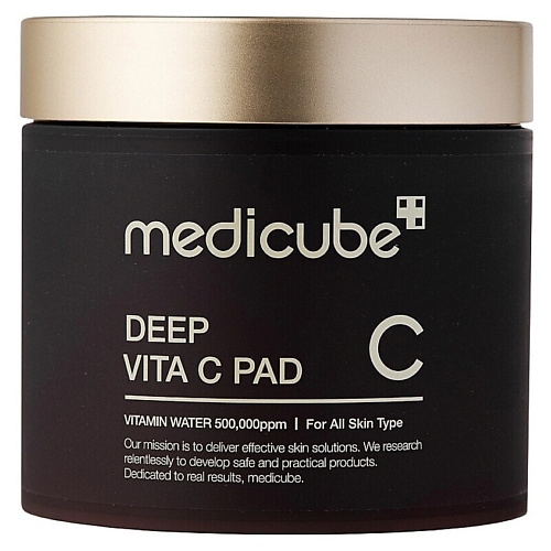 MEDICUBE Осветляющие и тонизирующие подушечки mit Vitamin C Deep Vita C Pad #1