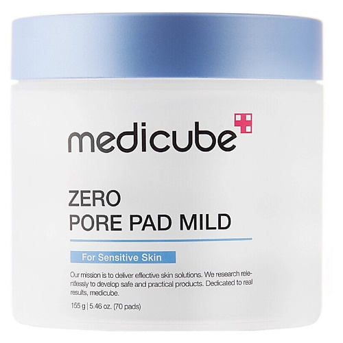 MEDICUBE Тонизирующие пилинг-диски для лица Zero Pore Pads Mild #1