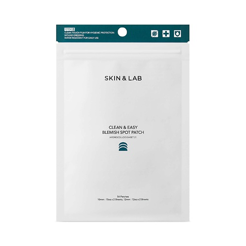 SKIN&LAB Точечные патчи для проблемной кожи Clean & Easy Blemish Spot Patch #1