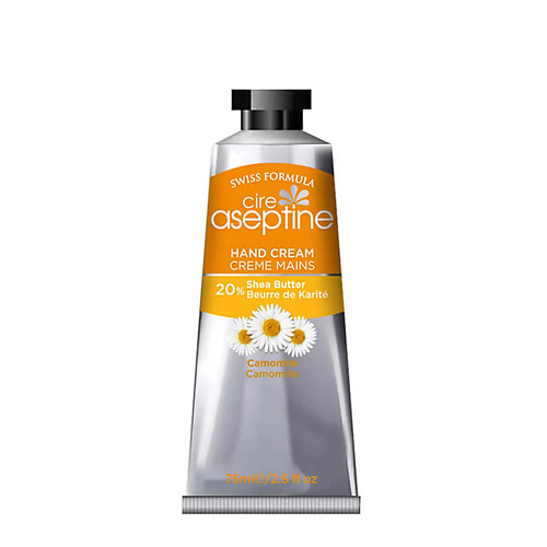 CIRE ASEPTINE Крем для рук с 20% маслом Ши и экстрактом ромашки 20% Shea Butter Hand Cream Camomile 75 #1