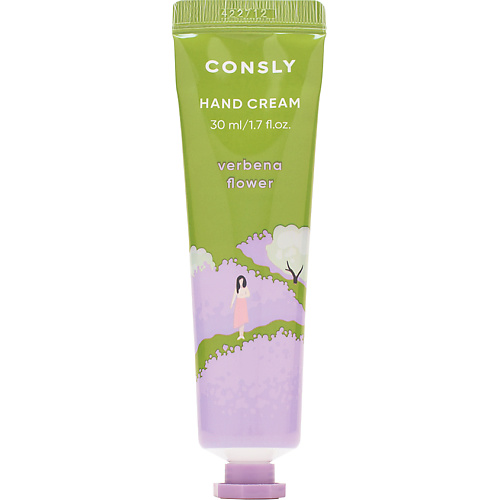 CONSLY Парфюмированный гиалуроновый крем для рук с экстрактом вербены Verbena Flower Hand Cream 30 #1