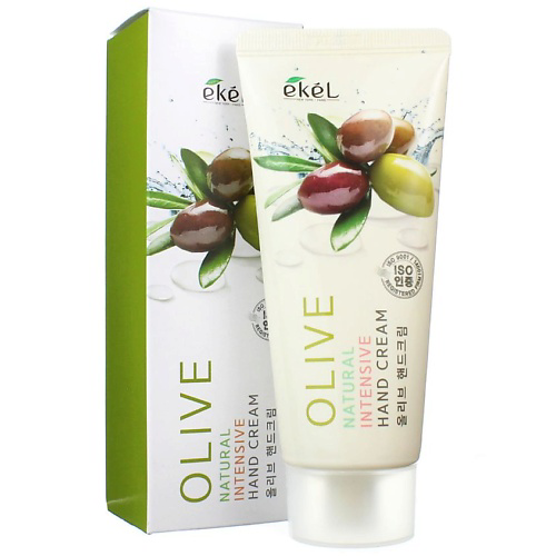 EKEL Крем для рук смягчающий с Оливой Natural Intensive Hand Cream Olive 100 #1